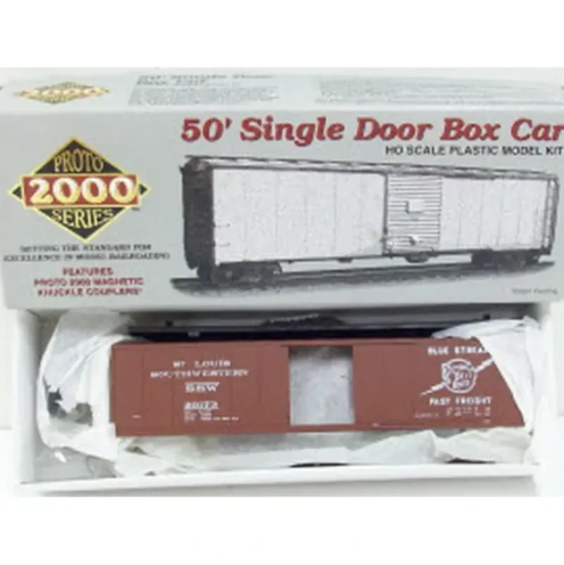 Trains*Proto 2000 20173 Life Like HO SLSW 50' Boxcar Kit - Model Train Junction: Quality Parts and Art Supplies