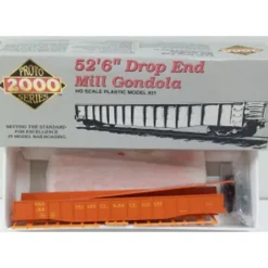 Trains*Proto 2000 166 Life Like P&BR Drop End Mill Gondola Kit - Model Train Junction: Quality Parts and Art Supplies