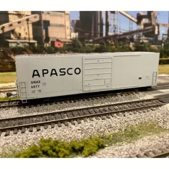 Rapido, HO Scale, 139010-02, Evans X72A Box Car, APASCO (GE Leasing), #6040 - Model Train Junction: Quality Parts and Art Supplies Best