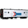 Trains*Rapido Trains 107110 HO Amtrak The Steam Generator Car Phase I #663 - Model Train Junction: Quality Parts and Art Supplies