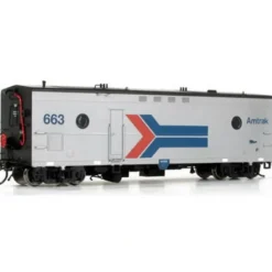 Trains*Rapido Trains 107109 HO Amtrak The Steam Generator Car Phase I #662 - Model Train Junction: Quality Parts and Art Supplies
