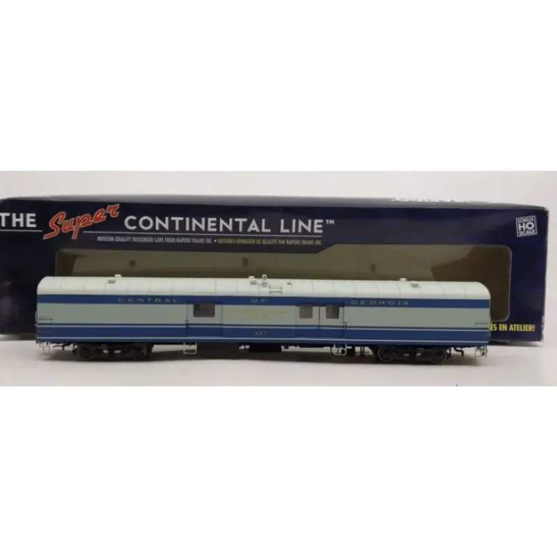 Trains*Rapido Trains 106200 HO Central of Georgia Baggage Express Car #457 - Model Train Junction: Quality Parts and Art Supplies