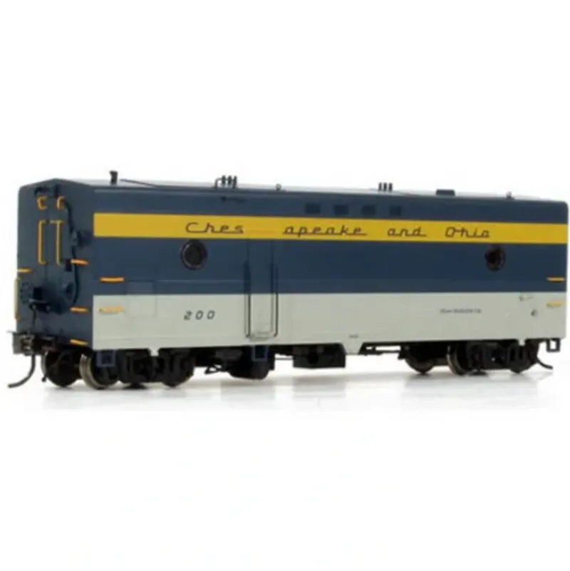 Trains*Rapido Trains 107124 HO Chesapeake & Ohio Steam Generator Car #201 - Model Train Junction: Quality Parts and Art Supplies