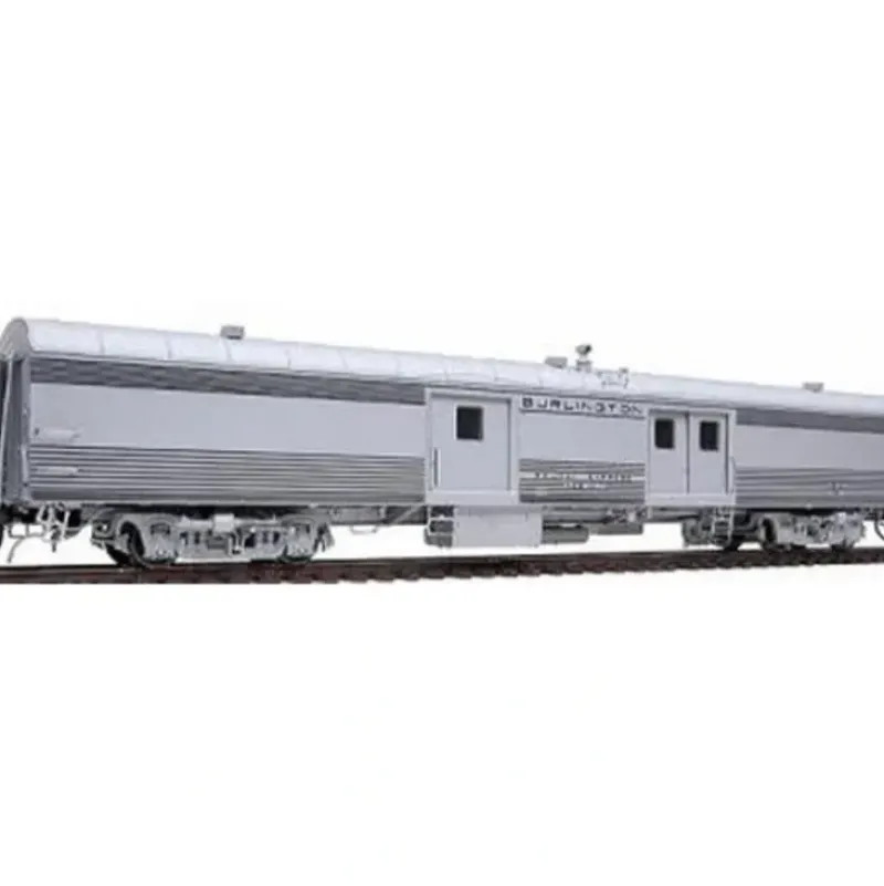 Trains*Rapido Trains 106258 HO Chicago, Burlington & Quincy Baggage Express #991 - Model Train Junction: Quality Parts and Art Supplies