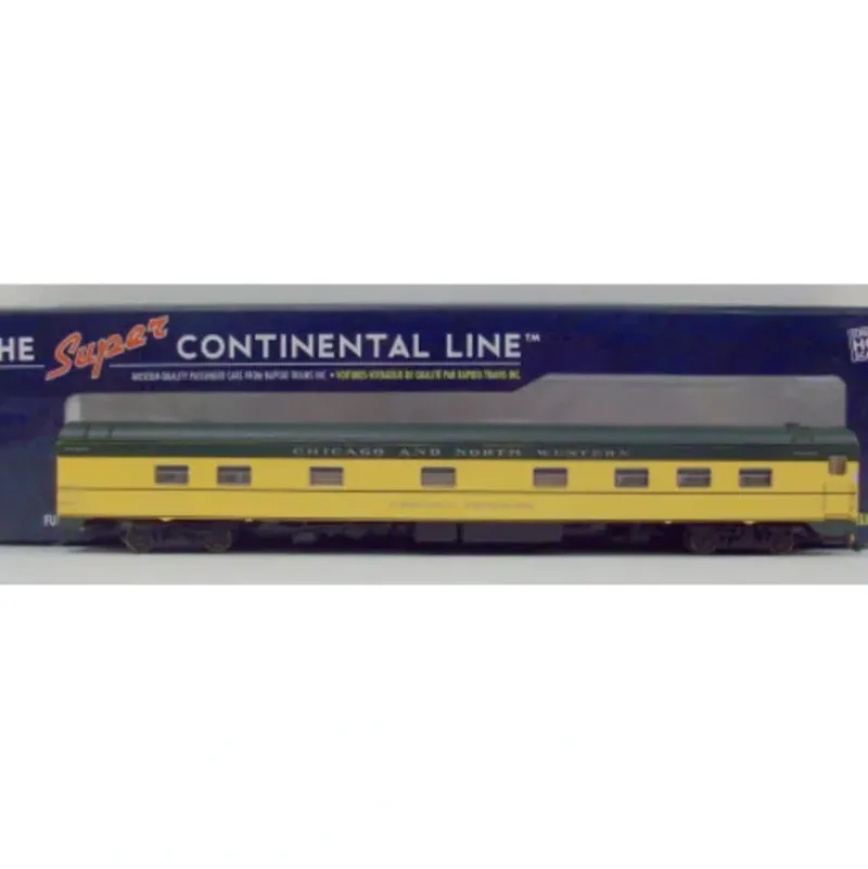 Trains*Rapido Trains 104040 HO Chicago & North Western "Western Frontier" 10-5 Sleeper - Model Train Junction: Quality Parts and Art Supplies