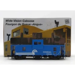 Trains*Rapido Trains 110085 HO Conrail Wide Vision Caboose Lighted & Assembled #22135 EX/Box - Model Train Junction: Quality Parts and Art Supplies