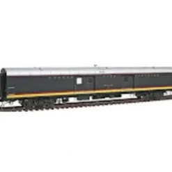 Trains*Rapido Trains 106137 HO Kansas City Southern 73' 6" Smooth Side Baggage #26 - Model Train Junction: Quality Parts and Art Supplies