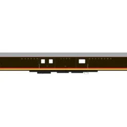 Trains*Rapido Trains 106135 HO Kansas City Southern 73' 6" Smooth Side Baggage #23 - Model Train Junction: Quality Parts and Art Supplies