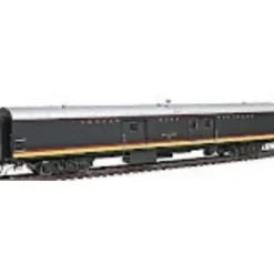 Trains*Rapido Trains 106138 HO Kansas City Southern 73' 6" Smooth Side Baggage #28 - Model Train Junction: Quality Parts and Art Supplies