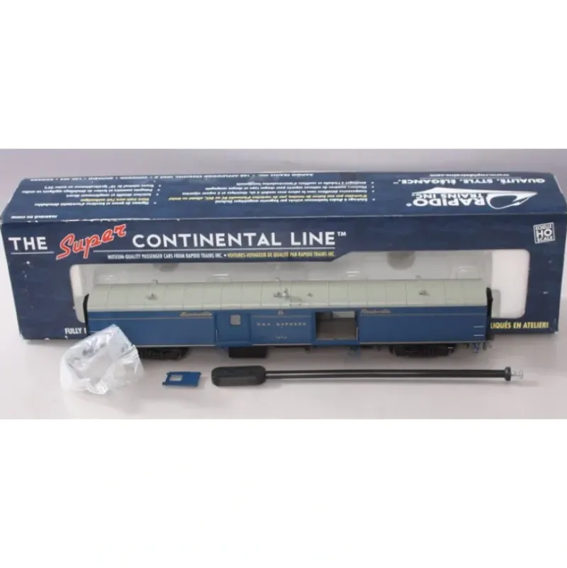 Trains*Rapido Trains 106139 HO Louisville & Nashville 73' 6" Smooth Side Baggage #1473 - Model Train Junction: Quality Parts and Art Supplies