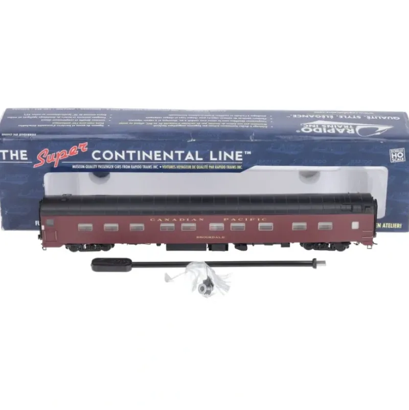 Trains*Rapido Trains 104037 HO Scale Canadian Pacific "Brookdale" 10-5 Sleeper - Model Train Junction: Quality Parts and Art Supplies