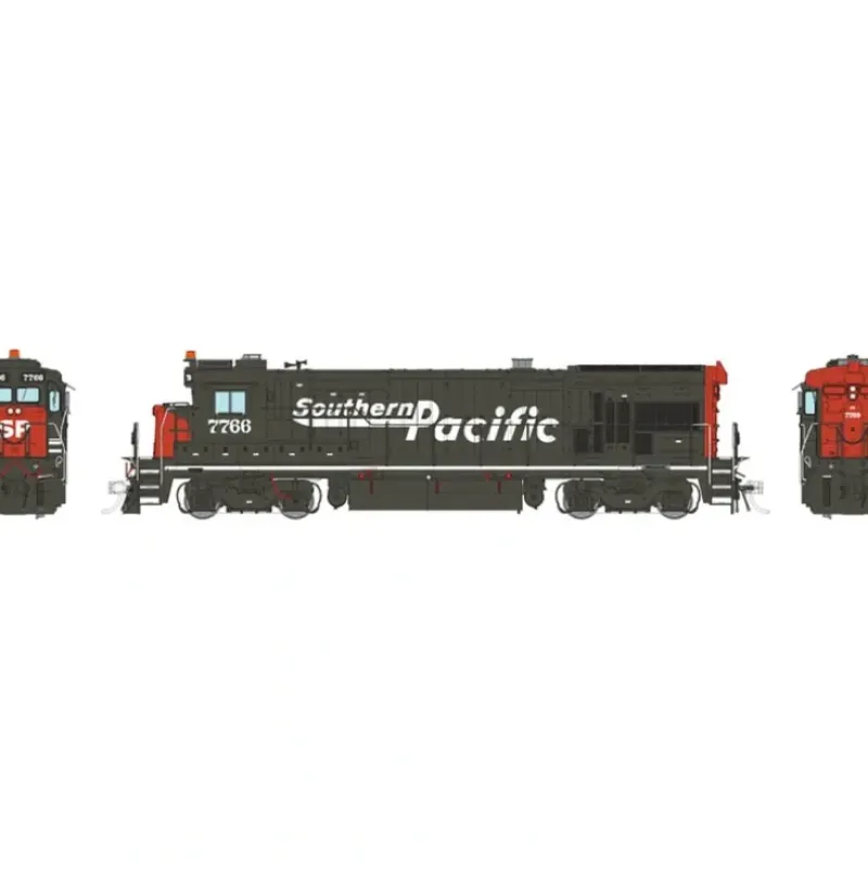 Trains*Rapido Trains 018568 HO Southern Pacific B36-7 Diesel with Sound #7766 EX/Box - Model Train Junction: Quality Parts and Art Supplies