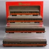 Trains*Rivarossi 6953 HO Illinois Central 1930s 4-Car Passenger Set (Set B) - Model Train Junction: Quality Parts and Art Supplies