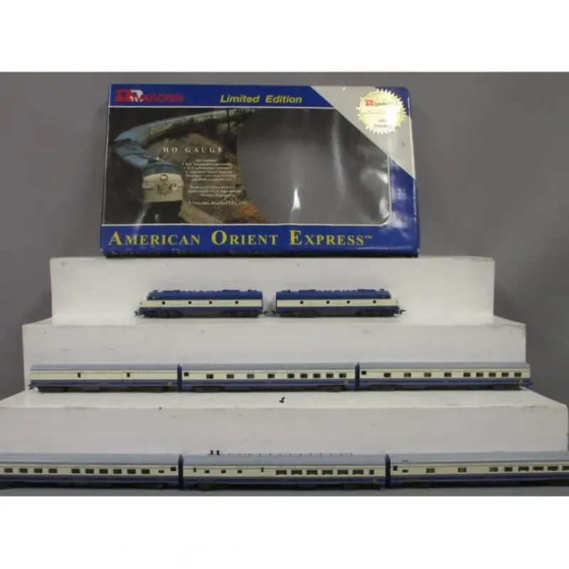 Trains*Rivarossi 0824 HO Scale American Orient Express Set - Limited Edition LN/Box - Model Train Junction: Quality Parts and Art Supplies