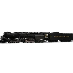 Trains*Rivarossi HR2950 HO C&O Articulated 2-6-6-6 "Allegheny" Steam Locomotive #1601 - Model Train Junction: Quality Parts and Art Supplies