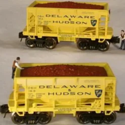 RMT 96756 Delaware & Hudson O Gauge Ore Cars (Pack of 2) - Model Train Junction: Quality Parts and Art Supplies Clearance