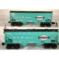 RMT 96321 New York Central Covered Hopper Set - Model Train Junction: Quality Parts and Art Supplies Clearance