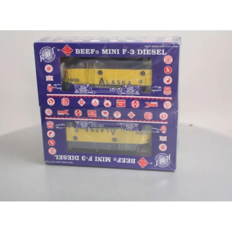 RMT 92633 O Alaska Beef Mini F-3 A-A Diesel Locomotive Set #2009/1959 - Model Train Junction: Quality Parts and Art Supplies Best