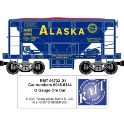 RMT 9673321 O Alaska Railroad Ore Car - Model Train Junction: Quality Parts and Art Supplies Outlet