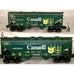 RMT 96355 O 2-Bay Cvd. Hopper CP/2pk - Model Train Junction: Quality Parts and Art Supplies New