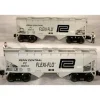 RMT 96371 O 2-Bay Cvd. Hopper PC/2pk - Model Train Junction: Quality Parts and Art Supplies Online