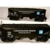RMT 962072 O 2-Bay Hopper Con-ED/2pk - Model Train Junction: Quality Parts and Art Supplies Best