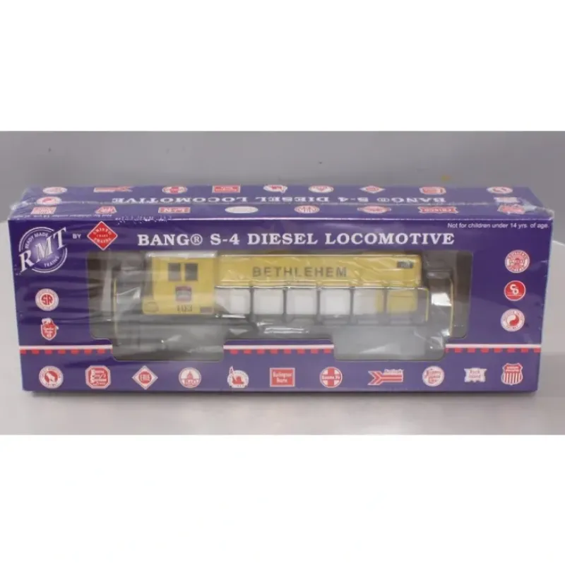 RMT 92319 O Bethlehem Steel Alco S-4 Diesel Switcher w/Horn Sound #103 - Model Train Junction: Quality Parts and Art Supplies Sale