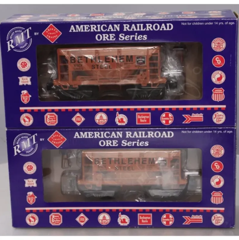 RMT 96719-1 O Bethlehem Steel/Bethlehem Ore Cars (Set of 2) - Model Train Junction: Quality Parts and Art Supplies Discount