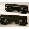 Trains*RMT 96242 O Boston & Maine 2-Bay Hopper (Pack of 2) - Model Train Junction: Quality Parts and Art Supplies