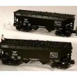 Trains*RMT 96242 O Boston & Maine 2-Bay Hopper (Pack of 2) - Model Train Junction: Quality Parts and Art Supplies