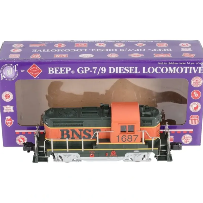 RMT 924284 O Burlington Northern Santa Fe BEEP GP-7 Diesel Locomotive #1687 - Model Train Junction: Quality Parts and Art Supplies Discount