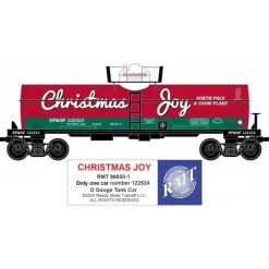 RMT 968501 O Christmas Joy Tank Car - Model Train Junction: Quality Parts and Art Supplies Best