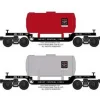 RMT 96526 O CNJ Depressed Center Flatcar (Set of 2) - Model Train Junction: Quality Parts and Art Supplies Sale