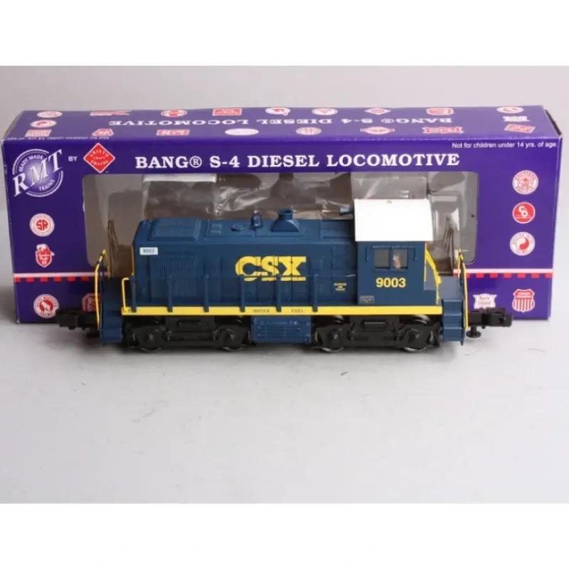 RMT 92304 O CSX Bang S-4 Powered Diesel Switcher #9003 - 3 Rail - Model Train Junction: Quality Parts and Art Supplies Sale