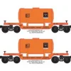 RMT 96572 O Dep.Ctr.Flat Car Halloween/2pk - Model Train Junction: Quality Parts and Art Supplies Clearance
