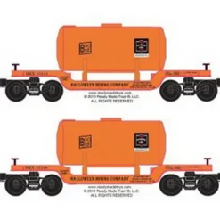 RMT 96572 O Dep.Ctr.Flat Car Halloween/2pk - Model Train Junction: Quality Parts and Art Supplies Clearance