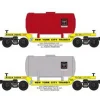 RMT 96573 O Dep.Ctr.Flat Car NY Subway/2pk - Model Train Junction: Quality Parts and Art Supplies Outlet