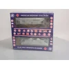 RMT 96228 O Gauge BNSF 3-Rail 2-Bay Hopper w/Coal Load (Pack of 2) - Model Train Junction: Quality Parts and Art Supplies Sale