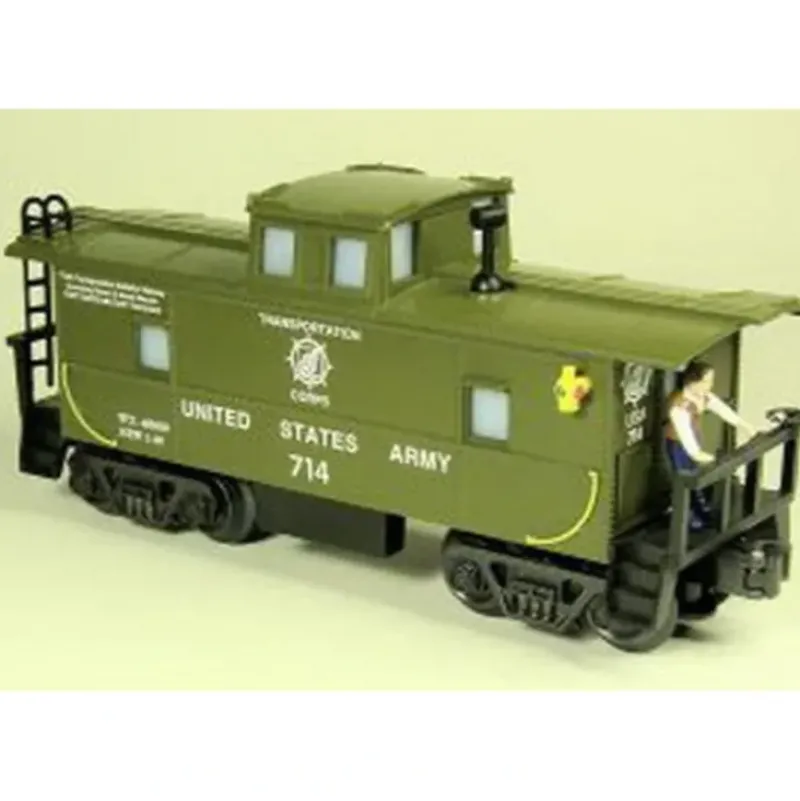 Trains*RMT 969312 O Gauge US Army Caboose #714 - Model Train Junction: Quality Parts and Art Supplies