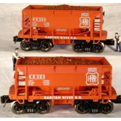 Trains*RMT 96778 O Ore Car Raritan River/2pk - Model Train Junction: Quality Parts and Art Supplies