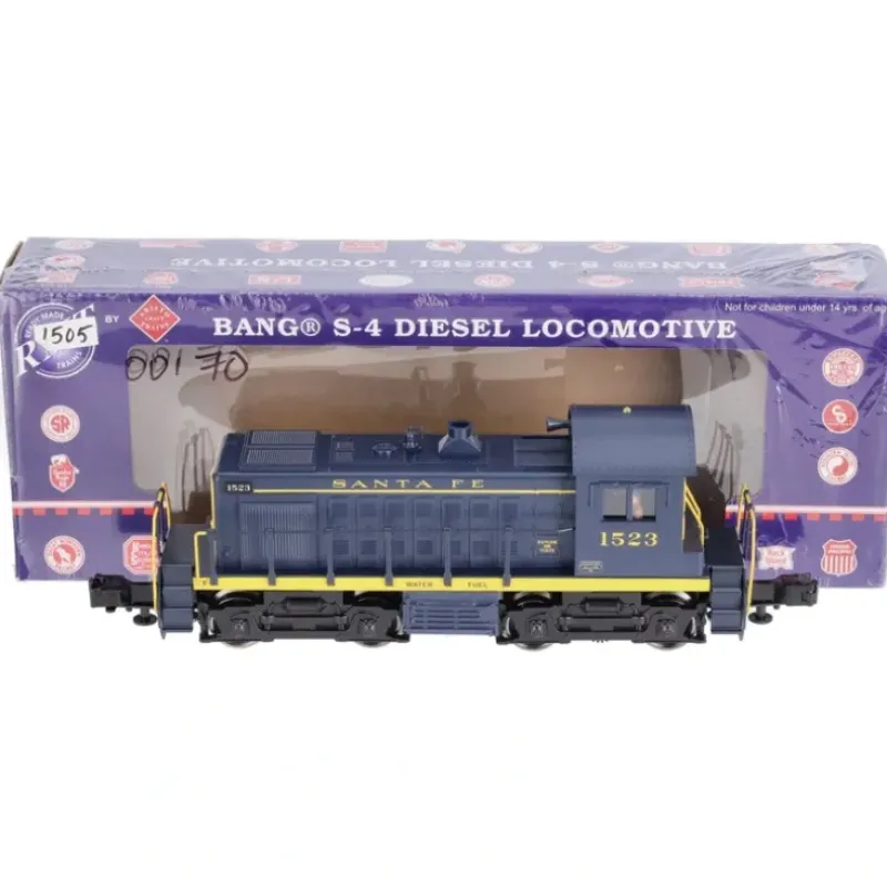 RMT 92314 O Santa Fe Bang S-4 Diesel Switcher 3-Rail #1513 - Model Train Junction: Quality Parts and Art Supplies New