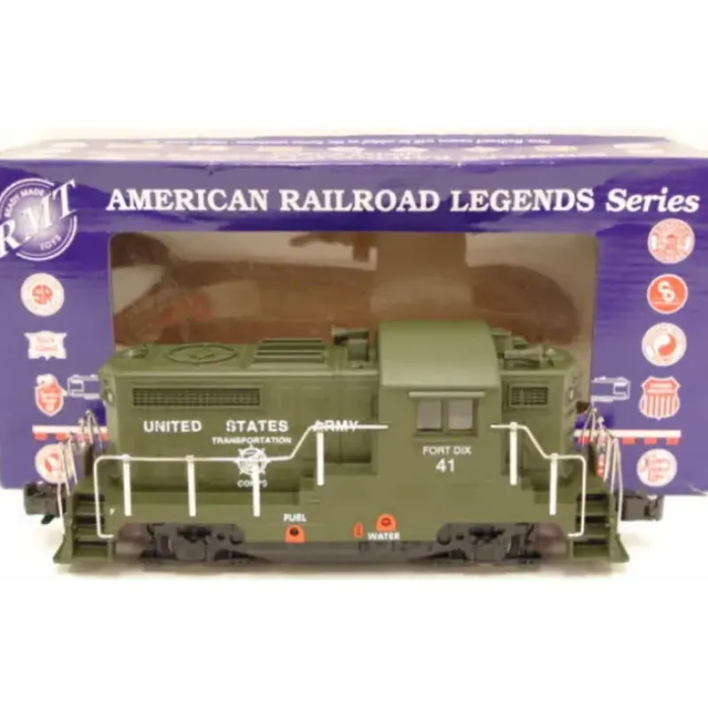 Trains*RMT 4311 O US Army Ft. Dix Powered BEEP Diesel Locomotive #41 - Model Train Junction: Quality Parts and Art Supplies
