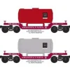 RMT 96515 PRR O Depressed Center Flatcar w/Load (Set of 2) - Model Train Junction: Quality Parts and Art Supplies New