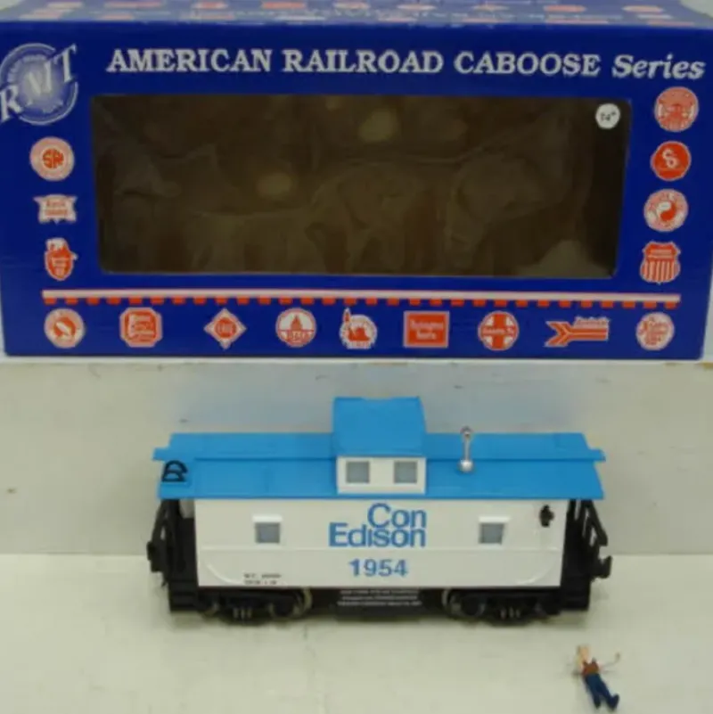 RMT CAB071 Con Edison Lighted Caboose w/ Marker Lights & Figure - Model Train Junction: Quality Parts and Art Supplies