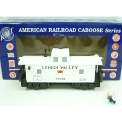 RMT CAB381 Lehigh Valley Lighted Caboose w/ Marker Lights & Figure - Model Train Junction: Quality Parts and Art Supplies New