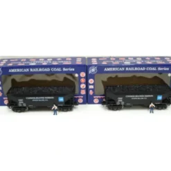 RMT COAL07 Consolidated Edison 2-Bay Coal Hopper 2-Pac - Model Train Junction: Quality Parts and Art Supplies Outlet
