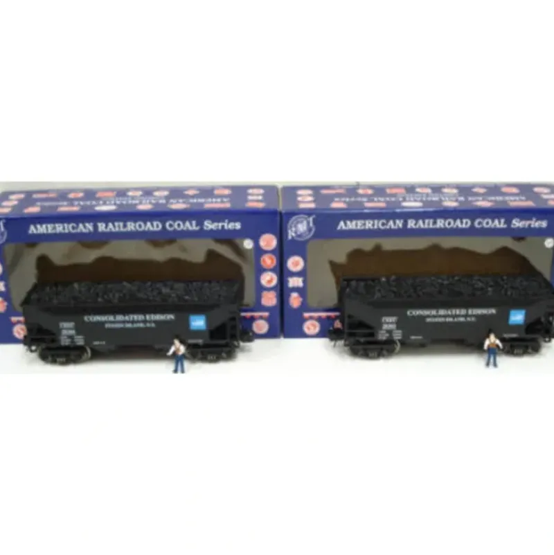 RMT COAL07 Consolidated Edison 2-Bay Coal Hopper 2-Pac - Model Train Junction: Quality Parts and Art Supplies Outlet