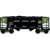 RMT COAL31 US Army 2-Bay Coal Hopper (Set of 2) - Model Train Junction: Quality Parts and Art Supplies Outlet