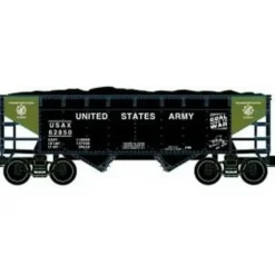 RMT COAL31 US Army 2-Bay Coal Hopper (Set of 2) - Model Train Junction: Quality Parts and Art Supplies Outlet