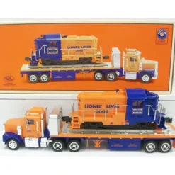 RMT LT-702 O Lionel Flatbed Truck with Locomotive - Model Train Junction: Quality Parts and Art Supplies Clearance